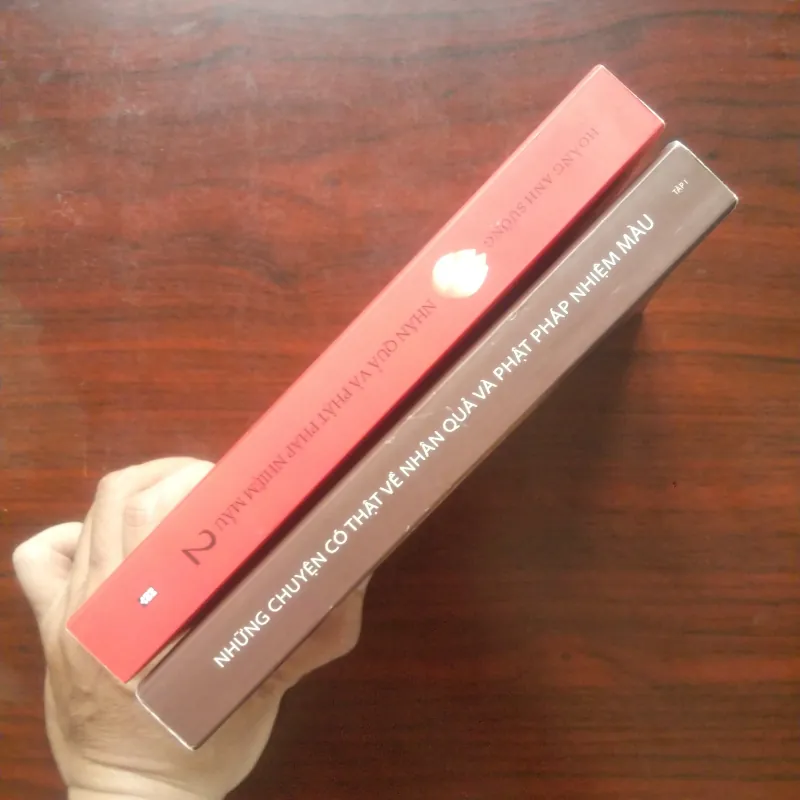 [Sách Hiếm] Nhân Quả Và Phật Pháp Nhiệm Màu Tập 1+2 (Hoàng Anh Sướng) 800918