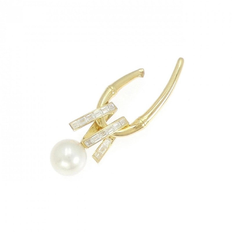 Mặt dây chuyền ngọc trai trắng 750YG 9.9mm - Hàng hiệu Authentic 864415