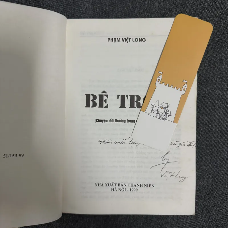 Bê trọc (CHỮ KÝ TÁC GIẢ) - Phạm Việt Long 995031