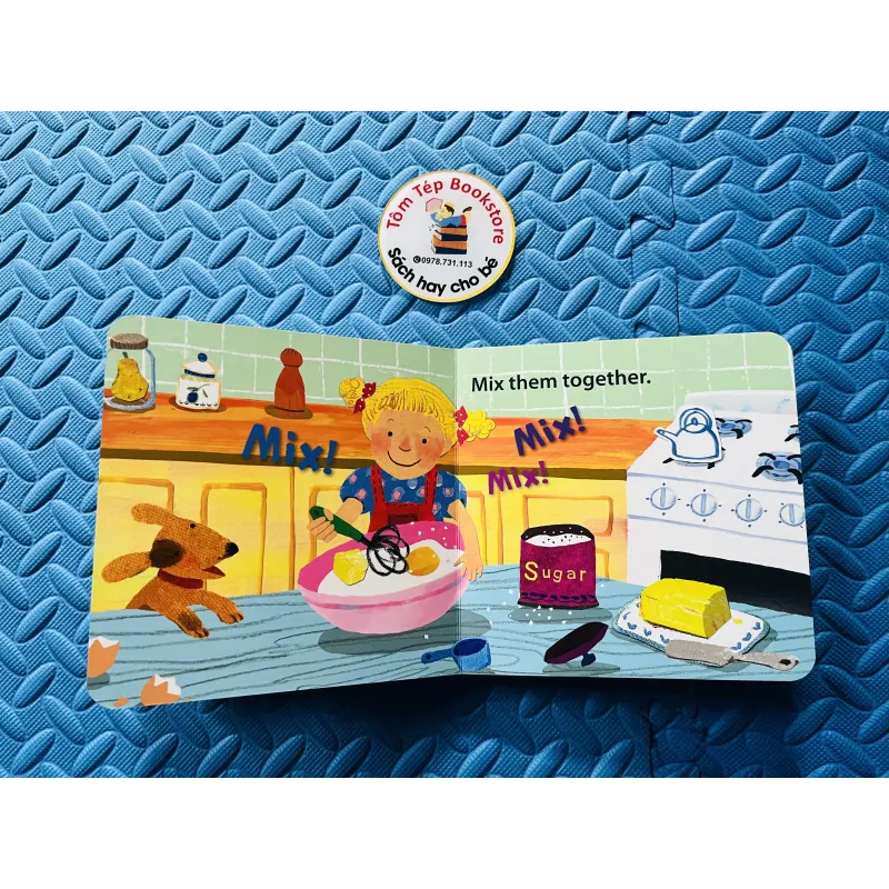Set boardbook với tương tác kéo đẩy cho bé 779267