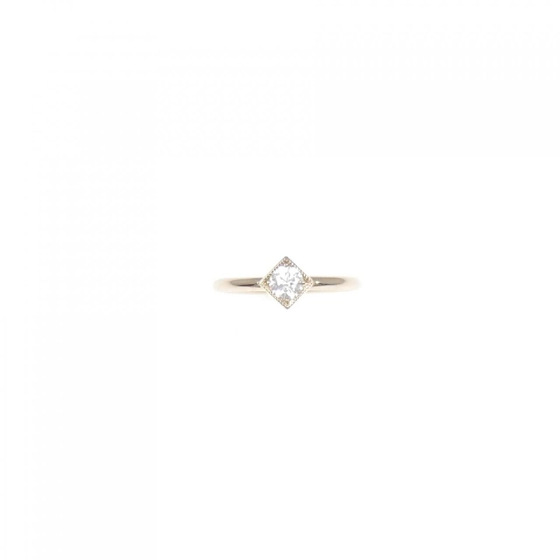 Nhẫn kim cương K18YG 672831