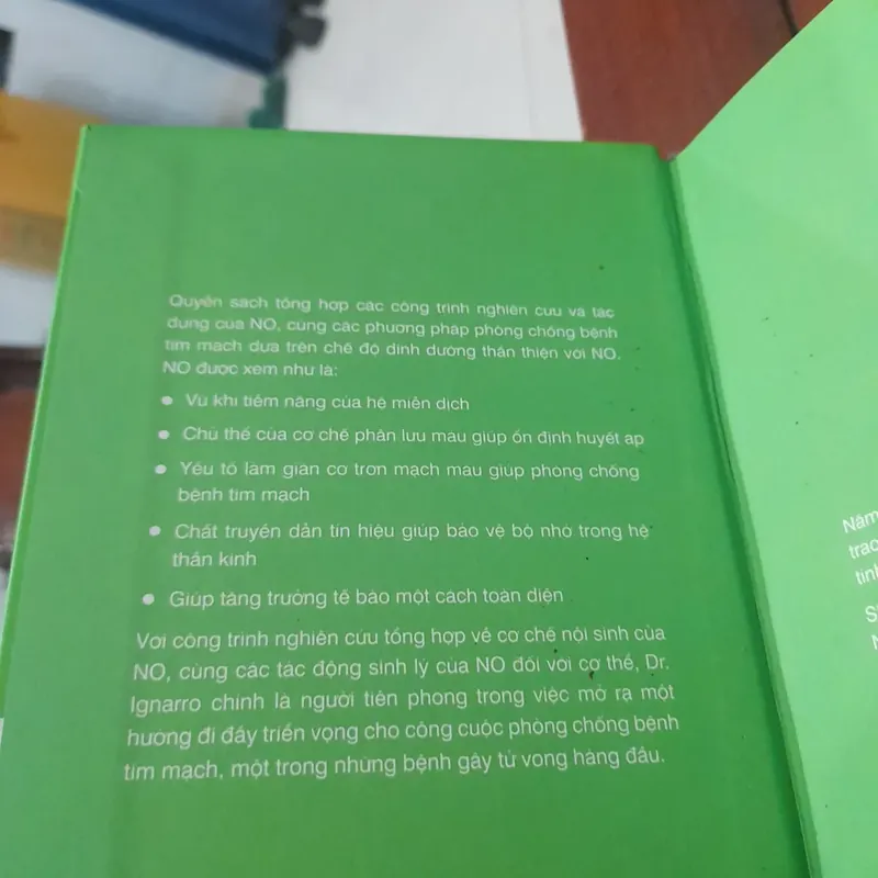 Dr. Louis J. Ignarro - KHÔNG CÒN BỆNH TIM (giải Nobrl Y học) 573461