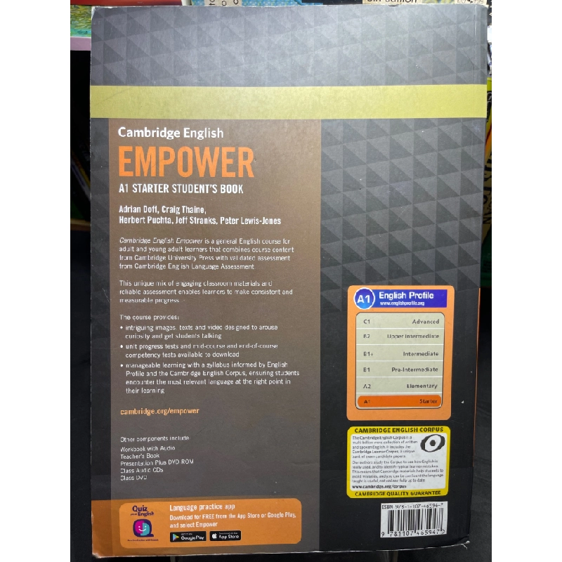 Empower A1 studentsbook mới 90% Cambridge HPB2505 SÁCH HỌC NGOẠI NGỮ 459430