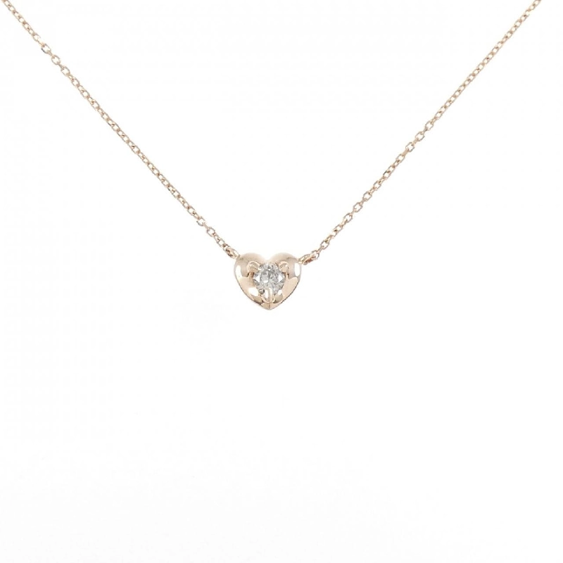 K10PG Dây chuyền kim cương hình trái tim 0.05CT - Hàng hiệu Chính hãng 858204