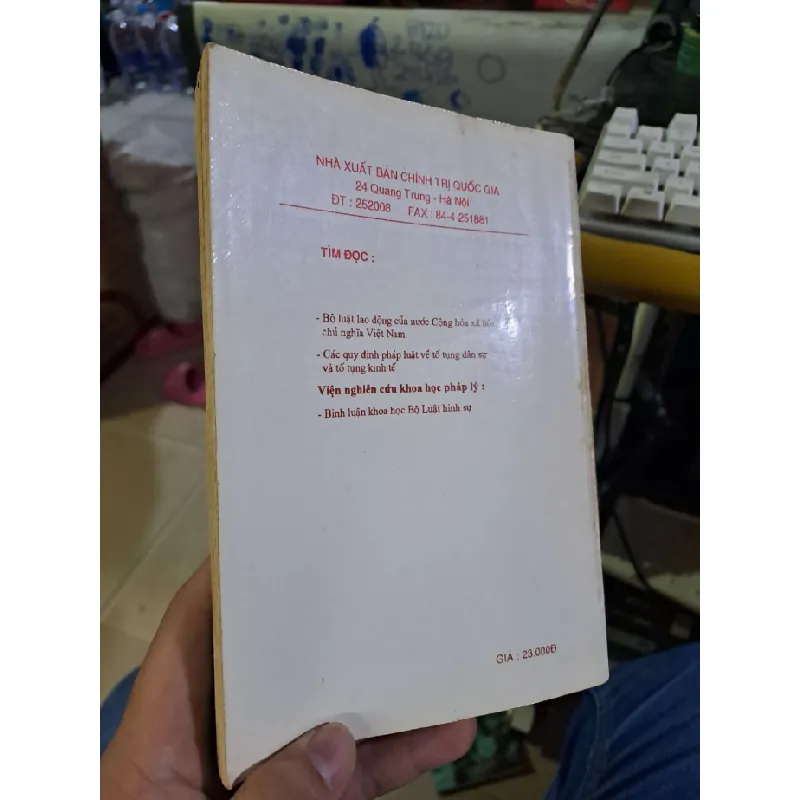 Bộ luật dân sự của nước Cộng hòa xã hội chủ nghĩa Việt Nam GIÁO TRÌNH, CHUYÊN MÔN HCM1008 577343