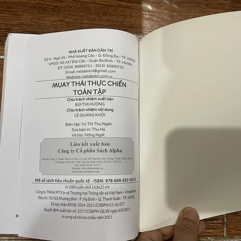 THỰC CHIẾN MUAY THÁI TOÀN TẬP (7) 600398