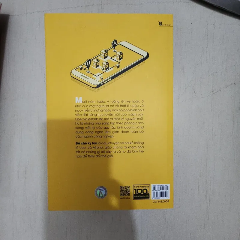 Sách Đế chế kỳ lân của Brad Stone mới 90% 502743