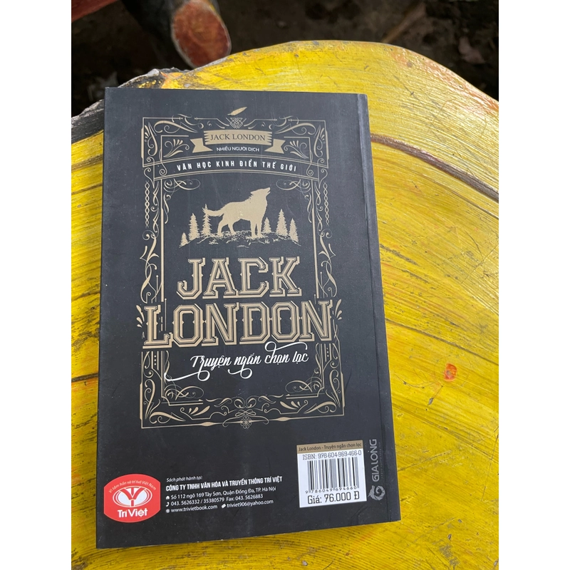 TRUYỆN NGẮN CHỌN LỌC JACK LONDON 476470