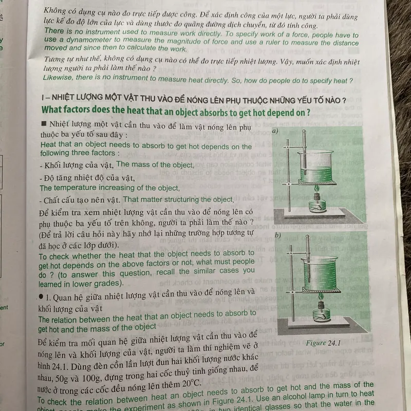 (song ngữ) Vật Lí 8 song ngữ Việt Anh  603162