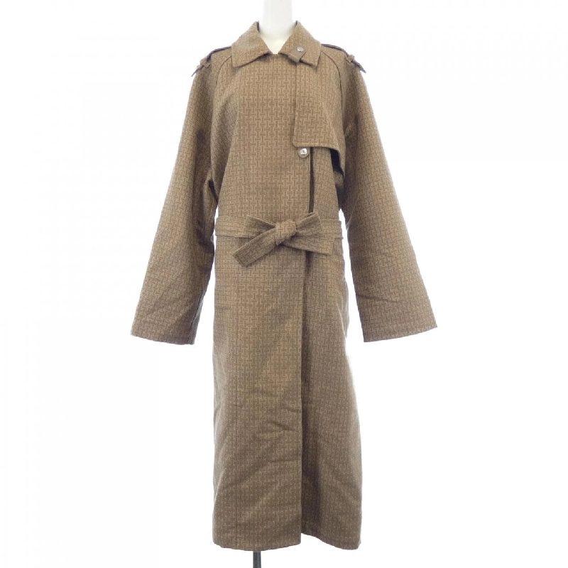 【Mã giảm giá】Áo khoác trench HERMES 639916