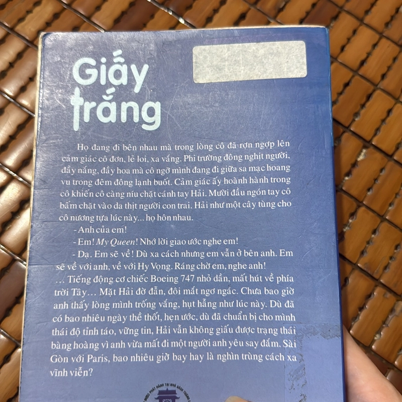 Giấy trắng -Triệu Xuân 527542