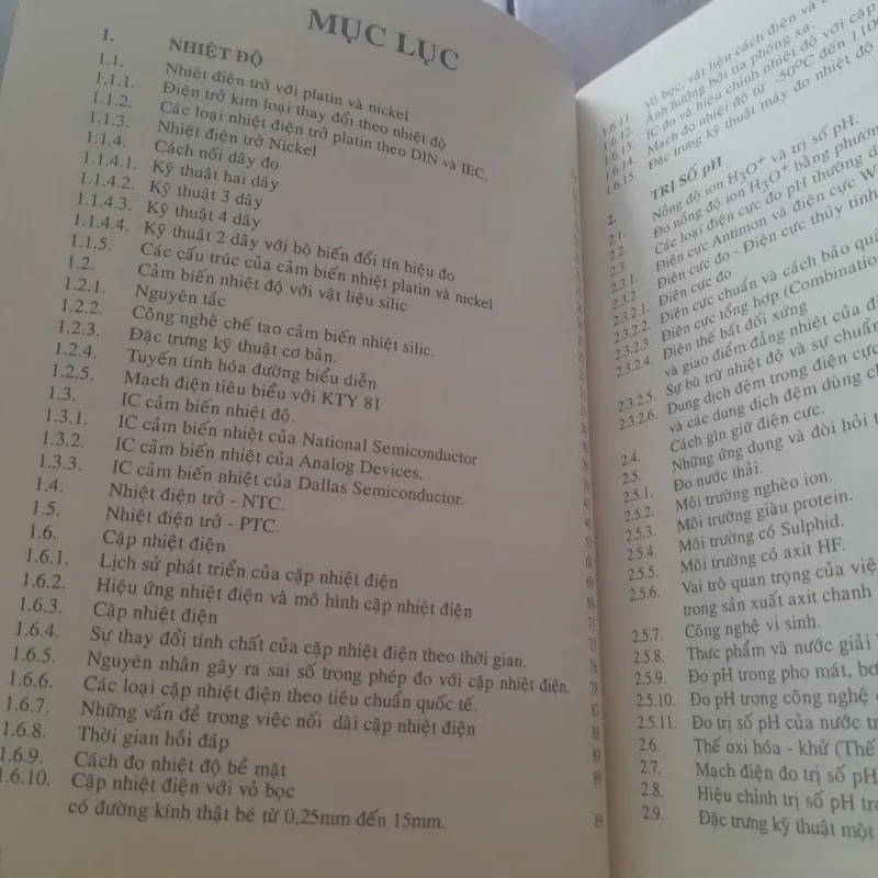 CẢM BIẾN & ỨNG DỤNG (Vật lý, linh kiện, mạch điện ứng dụng) 931070