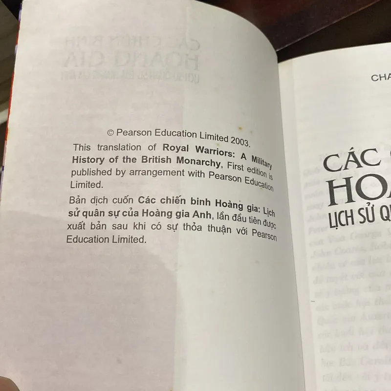 CÁC CHIẾN BINH HOÀNG GIA, LỊCH SỬ QUÂN SỰ CỦA HOÀNG GIA ANH (XB 2006) 606478