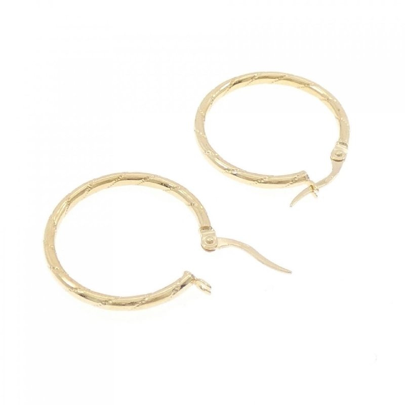 Bông tai hoop 750YG - Hàng hiệu Authentic 869534