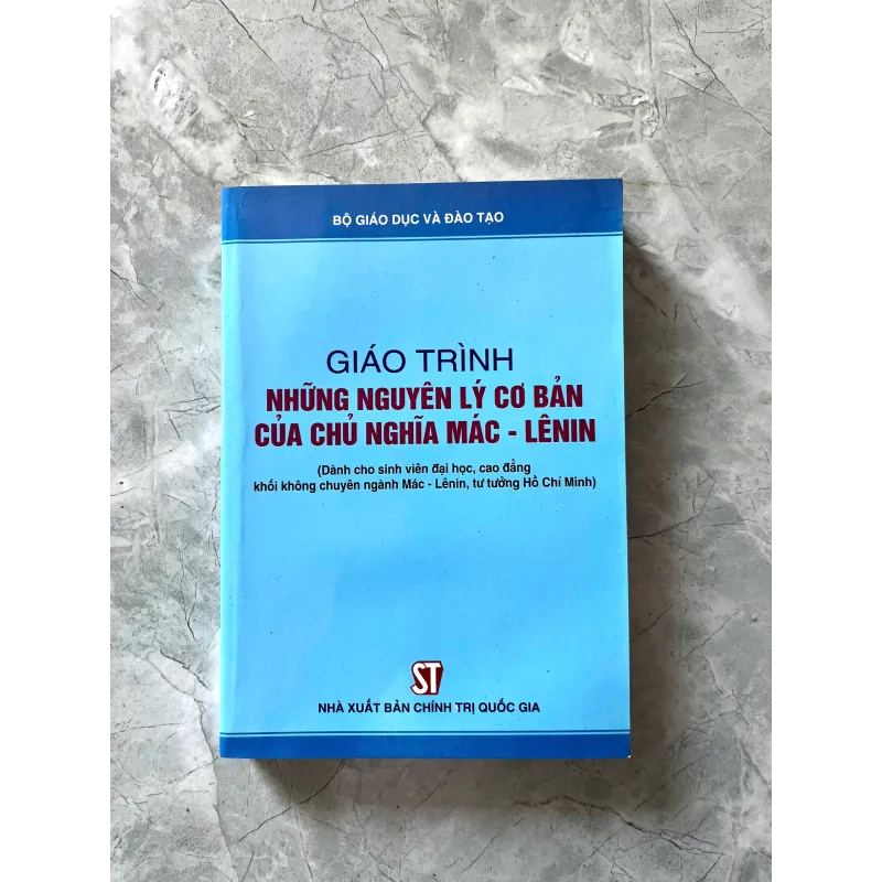 GIÁO TRÌNH NHỨNG NGUYÊN LÝ CƠ BẢN CỦA CHỦ NGHIA MÁC - LÊ NIN 495316