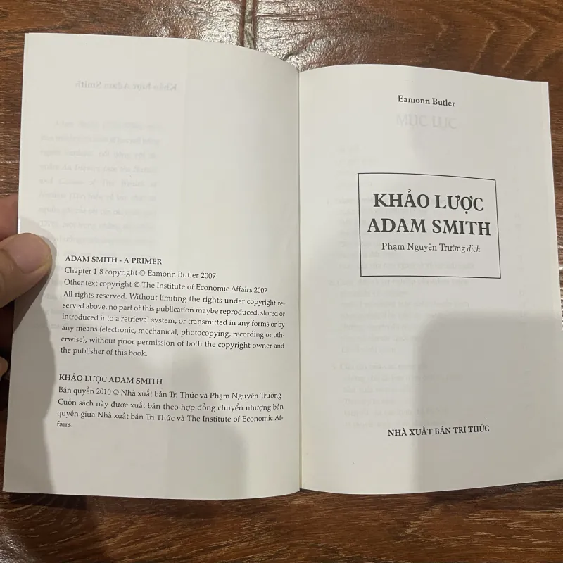 Khảo lược Adam Smith  (6) 1007072