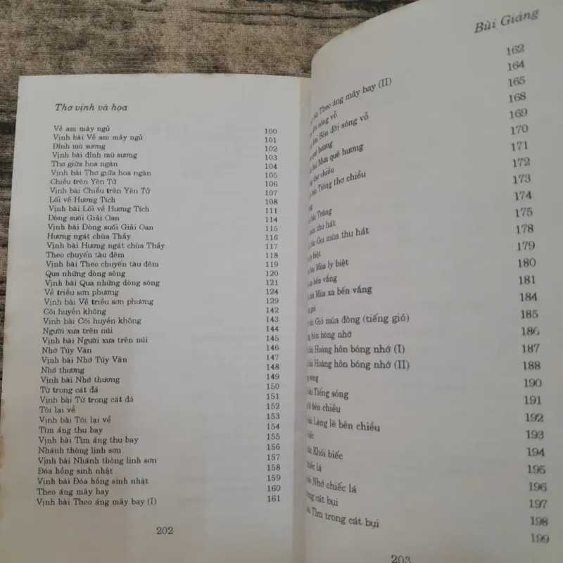 BÙI GIÁNG-Di Cảo thơ V- THƠ VỊNH HỌA. Nxb Văn Nghệ 2007 775933