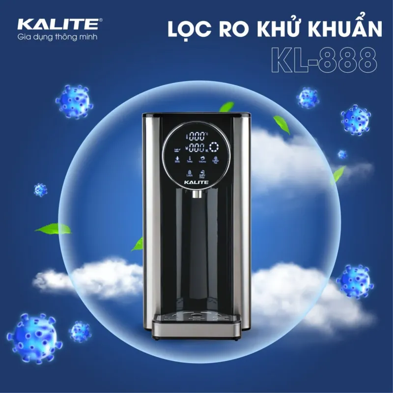 Bình thủy điện KALITE KL-888 tự động lọc đun sôi 787976