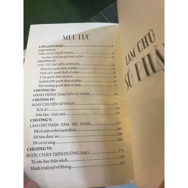 LÀM CHỦ SỐ PHẬN - NGUYỄN ANH DŨNG  1008475