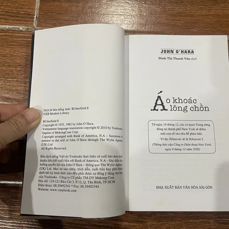 Áo Khoác Lông Chồn - John O’Hara (9) 707357