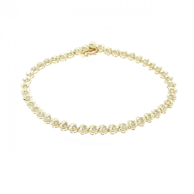 K18YG Dây chuyền trái tim kim cương 1.00CT - Hàng hiệu Authentic 869913