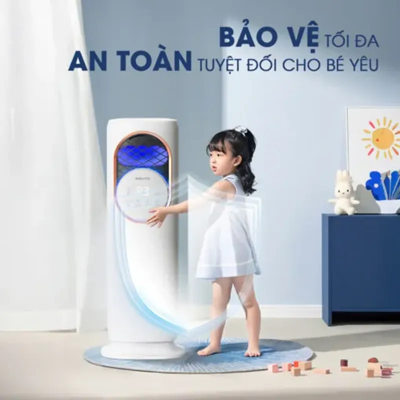 Quạt điều hòa thông minh All in One KSA368 làm mát, sưởi, tạo ẩm, diệt khuẩn 586384
