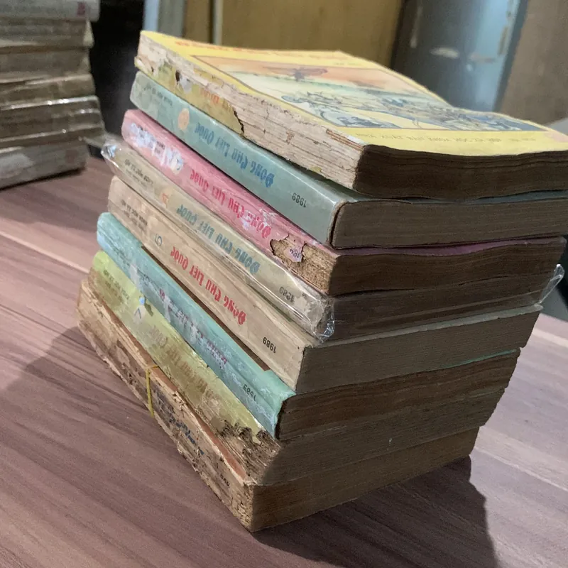 Đông chu liệt quốc, trọn bộ 8 tập, Nguyễn Đỗ Mục dịch, in năm 1988, nhiều minh hoạ 674738