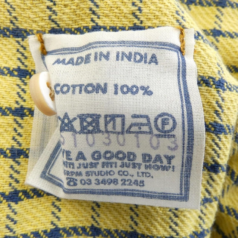 【Mã giảm giá】Áo sơ mi Forty Five RPM 45 RPM 636293