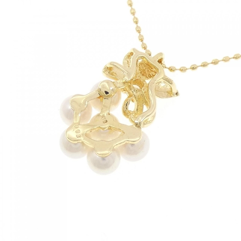 K18YG Ngọc trai Akoya Dây chuyền - Hàng hiệu Chính hãng 855751