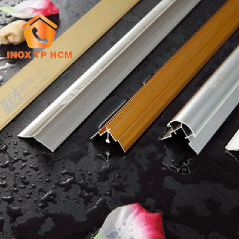 Nẹp Inox Bán Nguyệt PVD - nhận gia công inox theo yêu cầu 3440