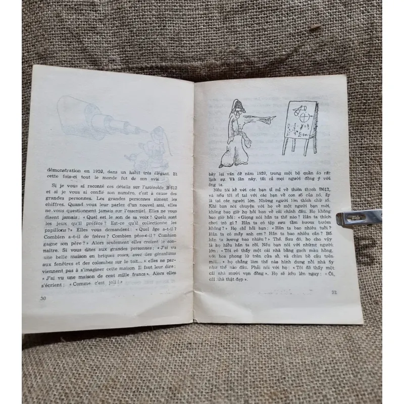 ANTOINE DE SAINT-EXUPÉRY LE PETIT PRINCE- chú bé hoàng tử- song ngữ 748283