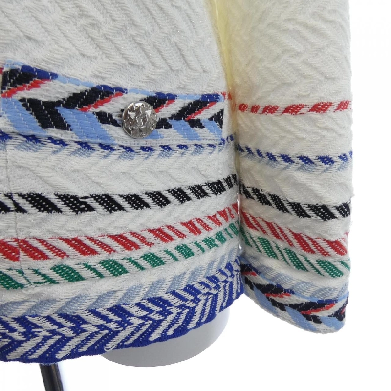 Áo khoác không cổ CHANEL P54120K07005 - Hàng hiệu Authentic 822754