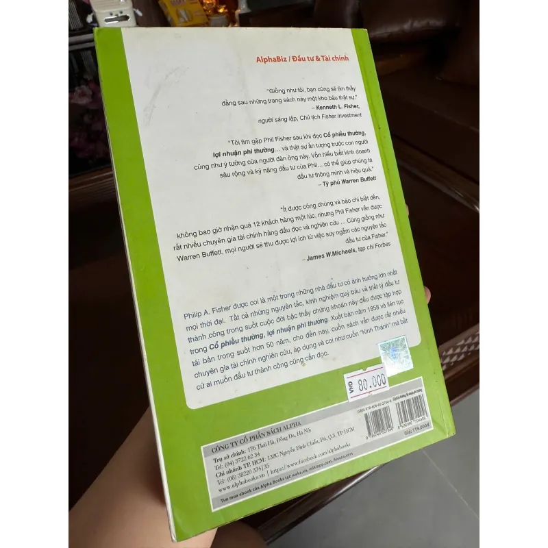 Cổ Phiếu Thường Lợi Nhuận Phi Thường (Common Stocks and Uncommon Profits – Ver 2.0) 972939