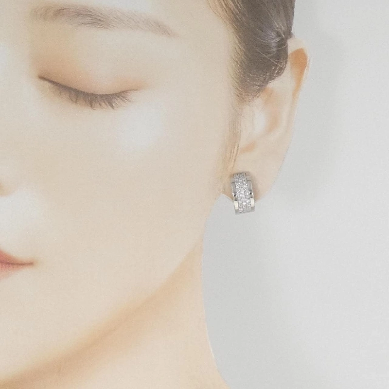 K18WG Bông tai/Khuyên tai Kim cương 1.00CT - Hàng hiệu Chính hãng 867875