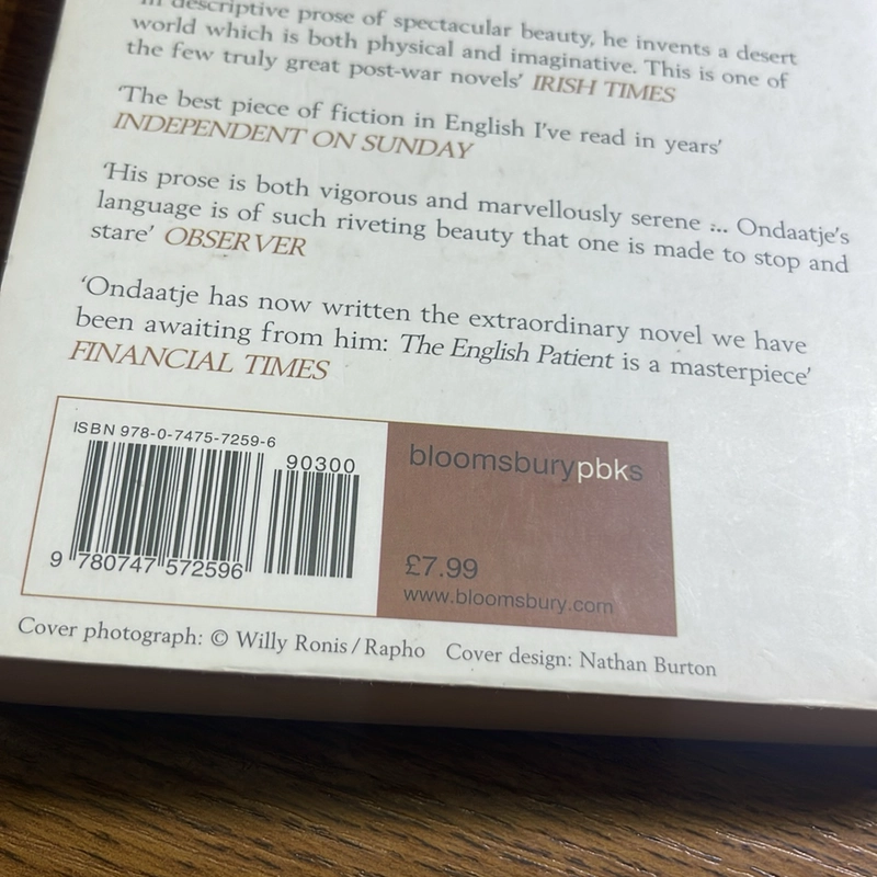 The English patient Michael Ondaatje 517615