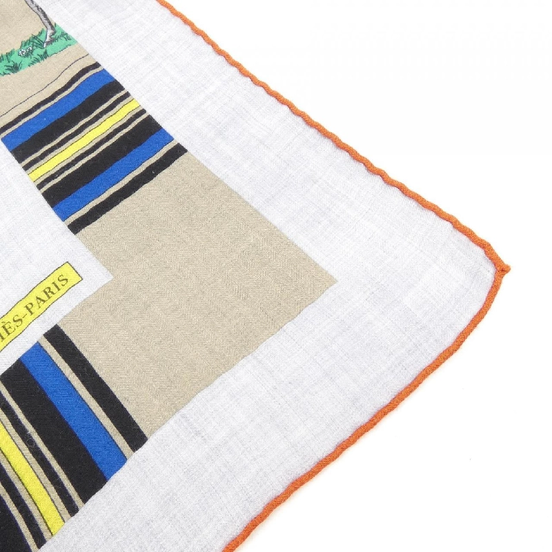 HERMES EPERON D'OR ET TENUES DE JOUR H244216S Khăn choàng - Hàng hiệu Chính hãng 833647