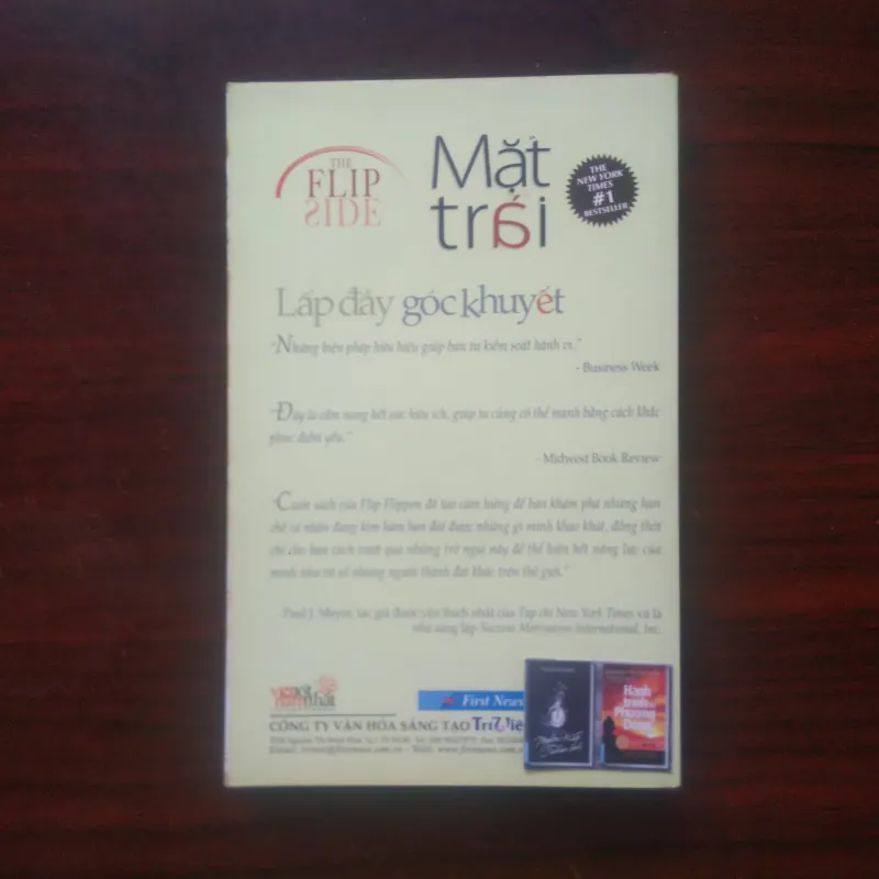 [Sách Self-help] Mặt Trái - Lấp Đầy Góc Khuyết (Flip Flipen) The Flip Side 1023287