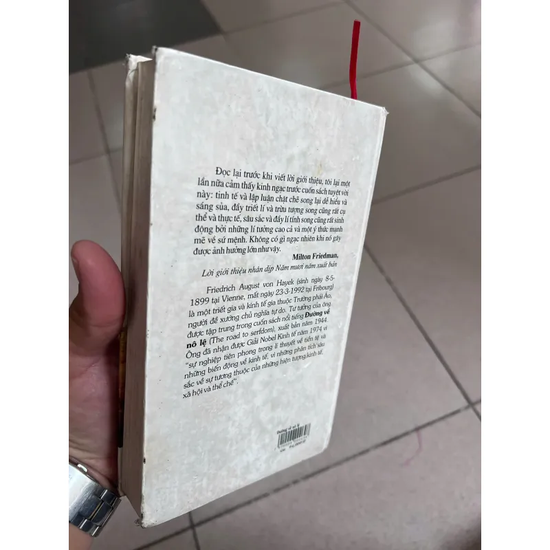 ĐƯỜNG VỀ NÔ LỆ - F. A. HAYEK (Phạm Nguyên Trường dịch) 931376