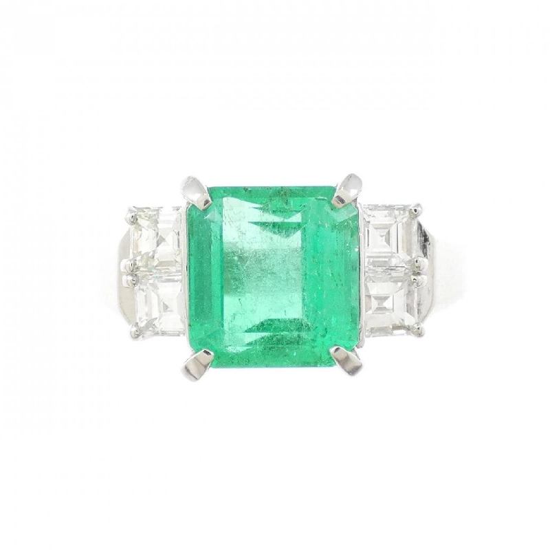 Nhẫn Emerald PT900 1.84CT - Hàng hiệu Chính hãng 852514