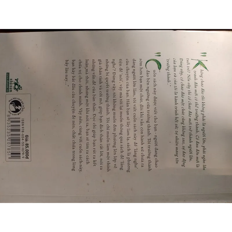 Trưởng thành sau ngàn lần tranh đấu 720324