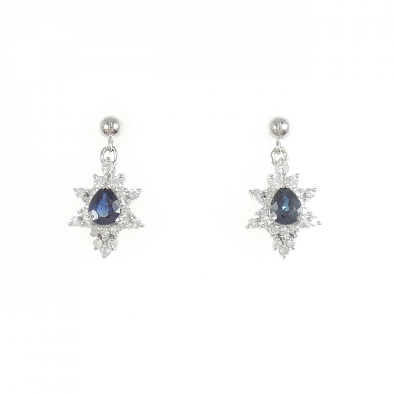 PT900 Bông tai Sapphire 0.76CT - Hàng hiệu Chính hãng 864696