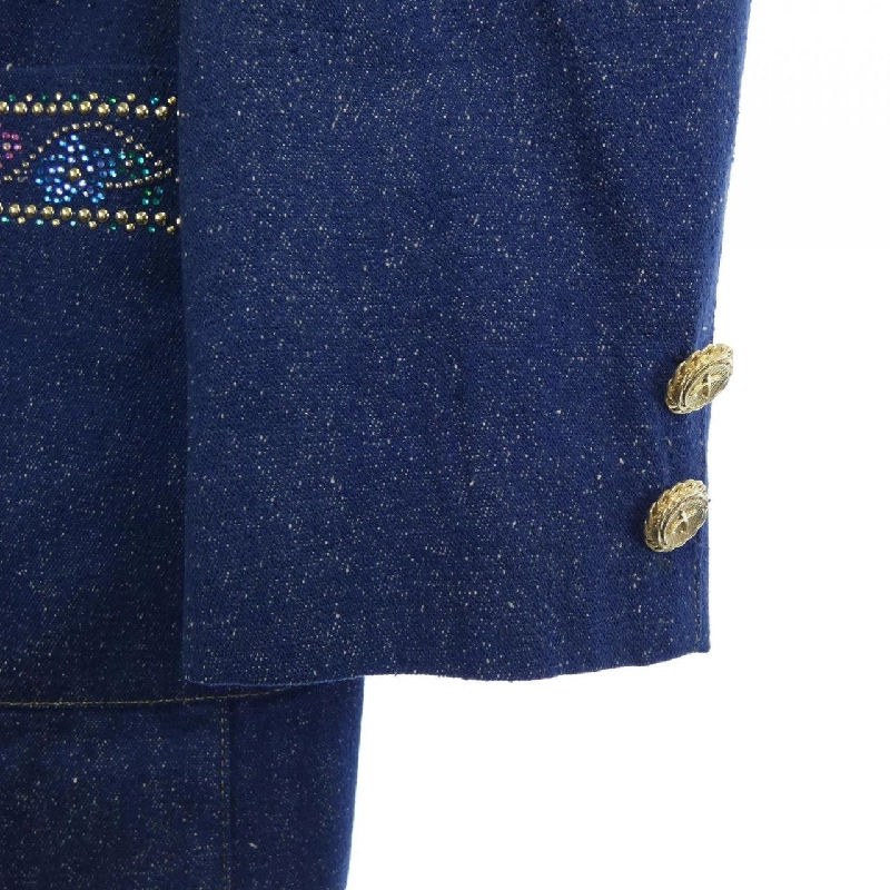 【Mã giảm giá】Thời trang Leonar LEONARD FASHION Áo khoác không cổ 643380