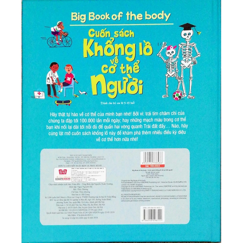 Cuốn sách khổng lồ về cơ thể người (mới) 503788