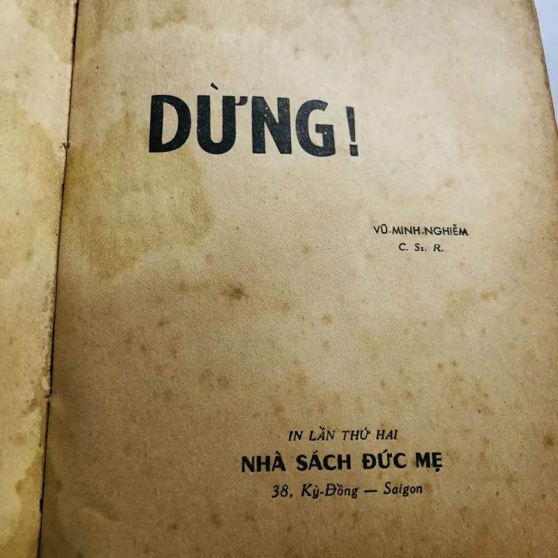 DỪNG – Vũ Minh Nghiễm 1962 752803