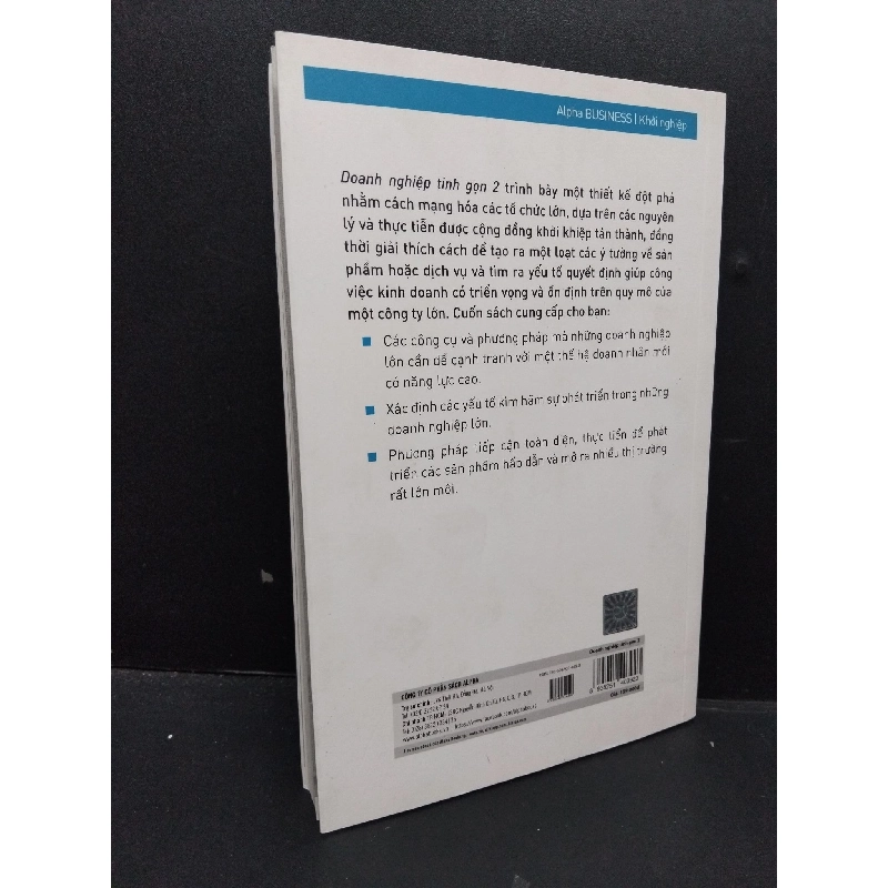 Doanh nghiệp tinh gọn 2 Trevor Owens & Obie Fernandez mới 90% bẩn nhẹ 2018 HCM.ASB1809 917096