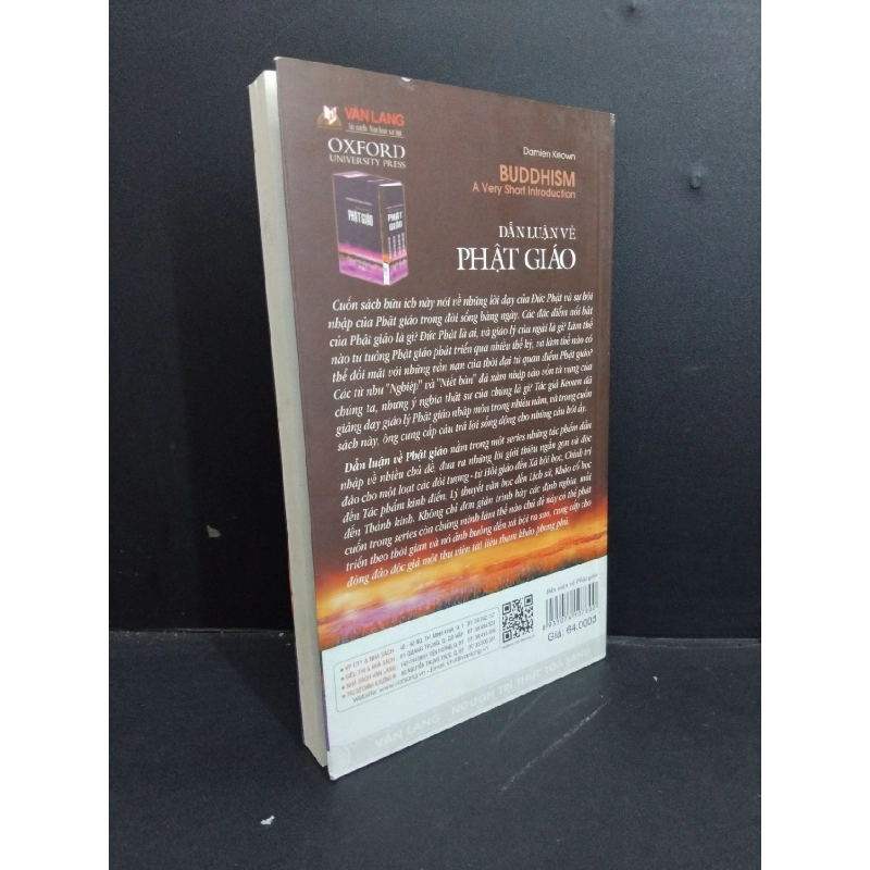 Dẫn luận về Phật Giáo mới 80% ố 2016 HCM2811 Damien Keown TÂM LINH - TÔN GIÁO - THIỀN 917579
