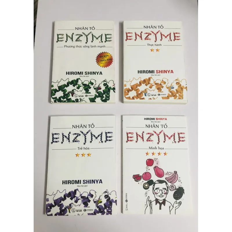 NHÂN TỐ ENZYME – TRỌN BỘ 4 CUỐN | HIROMI SHINYA 749218