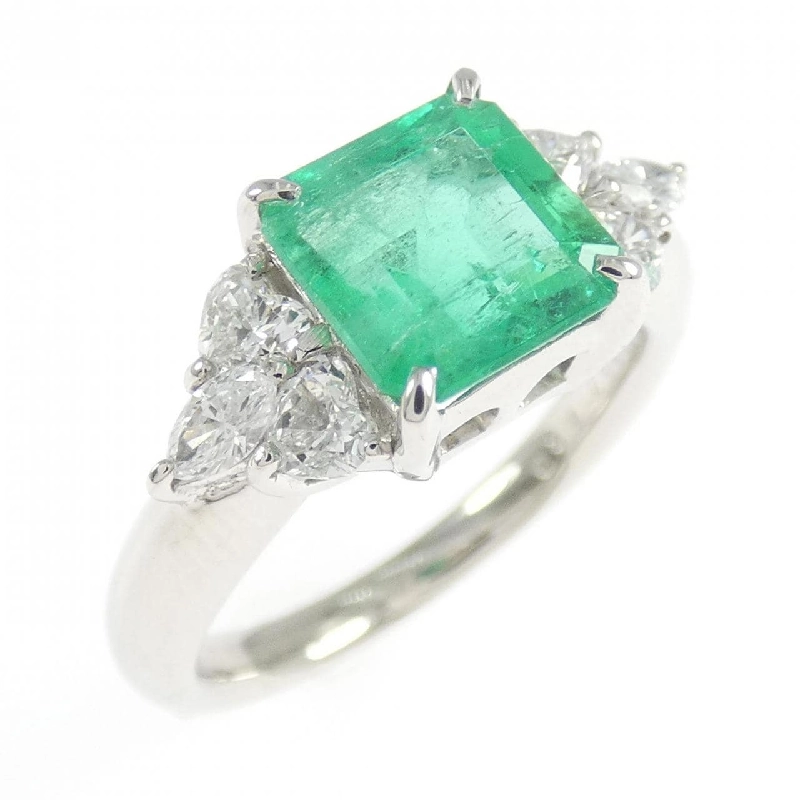 Nhẫn Emerald PT900 1.80CT - Hàng hiệu Chính hãng 852084
