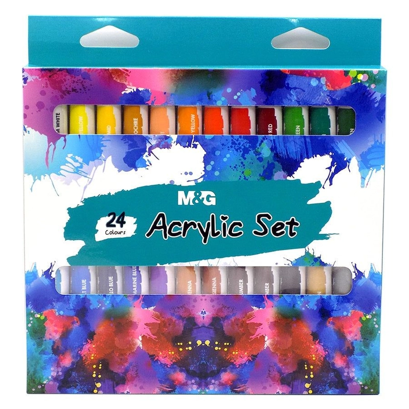 Bộ màu Acrylic M&G - 24 màu - APLN6595 308964