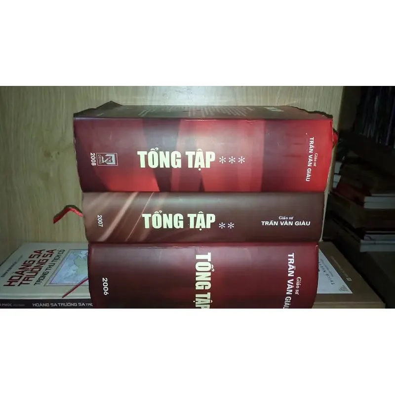 Tổng tập Trần Văn Giàu - Bộ 3 cuốn bìa cứng 728064